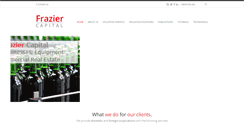 Desktop Screenshot of fraziercapital.com